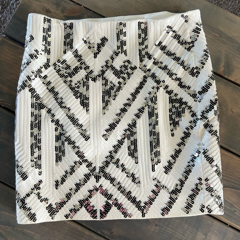 NWT Express Sequined Skirt